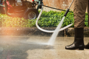 pressure washing